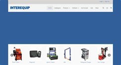 Desktop Screenshot of interequip.com.au
